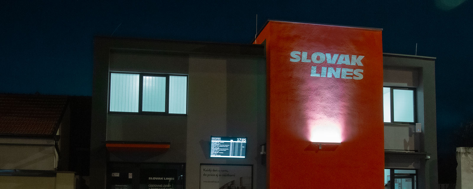 Dispečing Slovak Lines, a. s.  Malacky